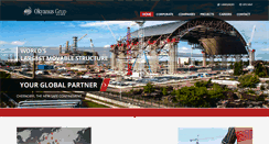 Desktop Screenshot of okyanusgrup.com